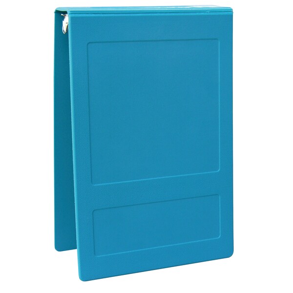 2.5 Inch Top Open 3 Ring Binder In Aqua, PK5